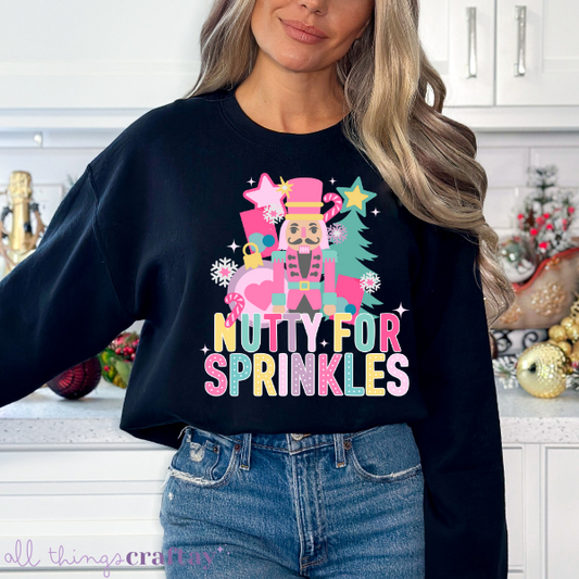 Nutty for Sprinkles Crewneck