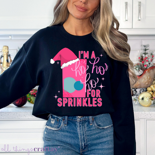 Ho Ho Ho for Sprinkles Crewneck