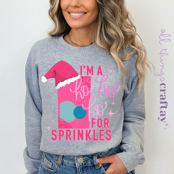 Ho Ho Ho for Sprinkles Crewneck