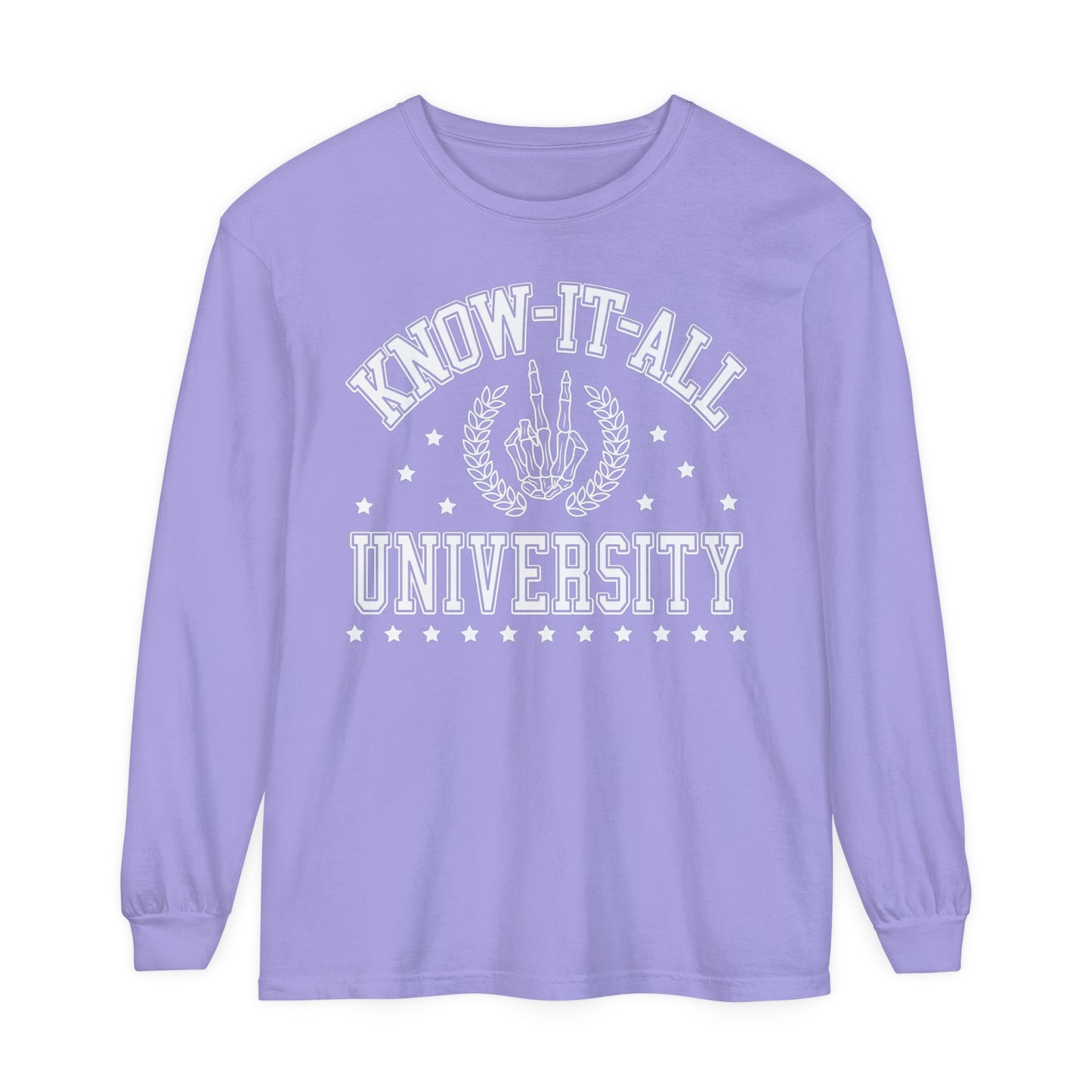 Know It All University Long Sleeve