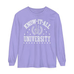 Know It All University Long Sleeve