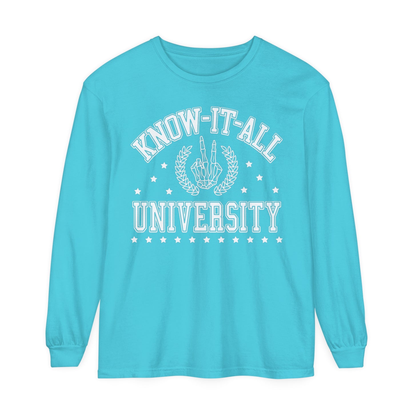 Know It All University Long Sleeve