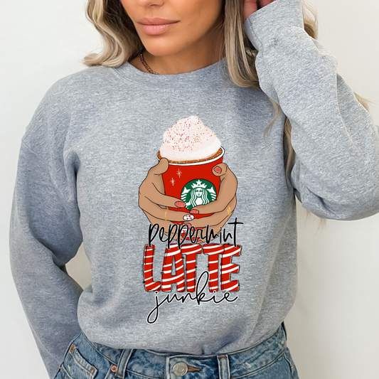 Peppermint Latte Crewneck