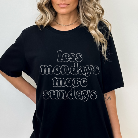 Less Mondays, More Sundays