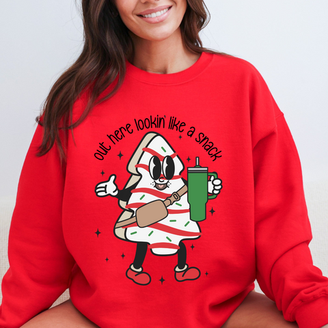 Christmas Tree Cake Crewneck