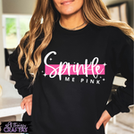 Sprinkle Me Pink Crewneck