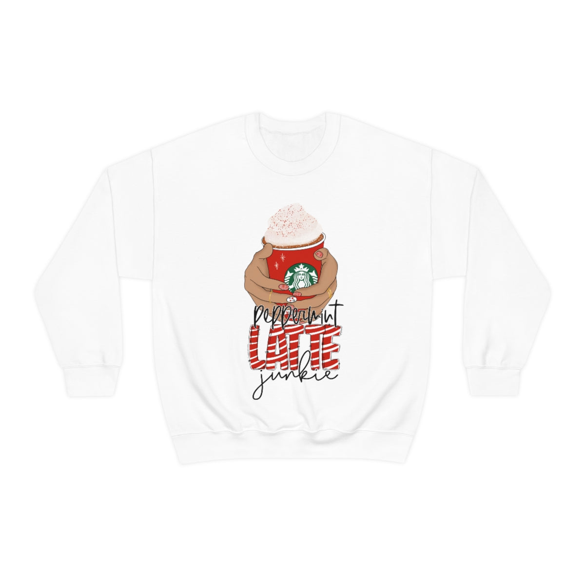 Peppermint Latte Crewneck